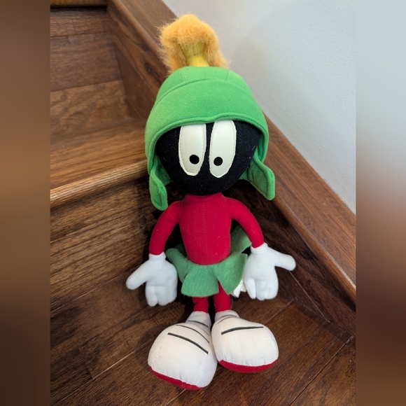 Marvin The Martian Looney Tunes Plush by Ganz 16" 90s Vintage - Picture 2 of 10